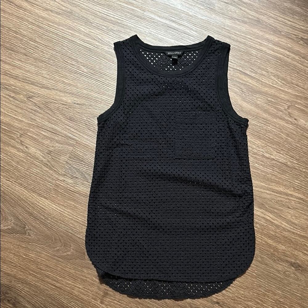 Banana Republic Black Sleeveless Tank Top